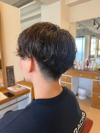 パーマ メンズ 今村俊介 メンズカットのヘアスタイル
