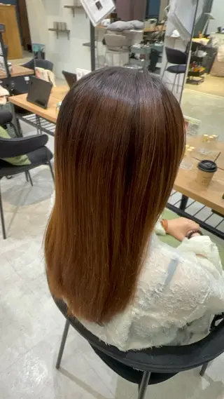 ミディアム ✨縮毛矯正/艶髪✨ ひろとのヘアスタイル