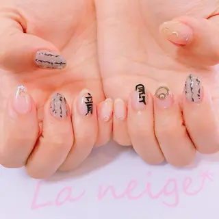 ネイル La neige* yuki 🥯🍑のネイルデザイン