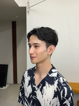 パーマ メンズ Lewes所属・Lewes リョウのヘアスタイル