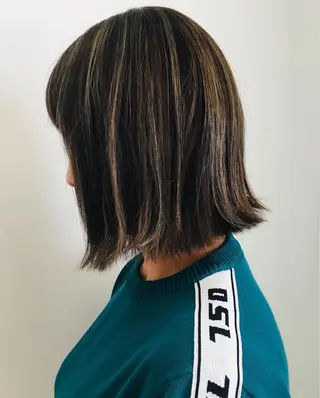 カラー Batta所属・坂上 岳のヘアスタイル