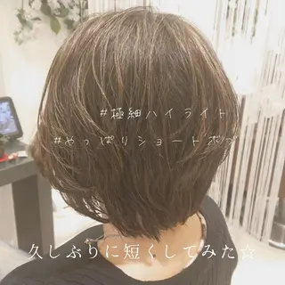 ショート カラー ✨技術講師.艶髪✨ ✂︎佐久間✂︎のヘアスタイル