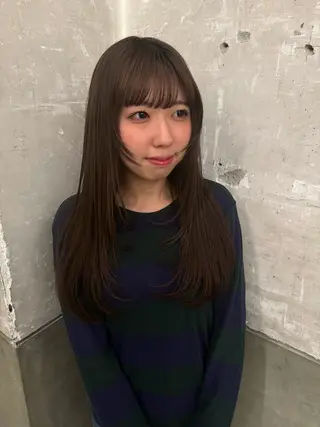 ロング カラー かえで🧶 ボブ/ハイトーンのヘアスタイル