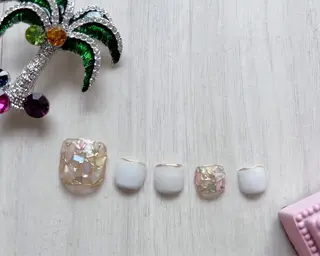 ネイル トップネイリスト Ribbon立川店のネイルデザイン