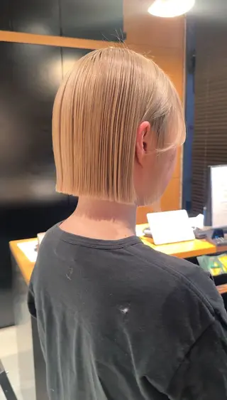 ミディアム miyu BOB/layerのヘアスタイル