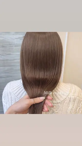 カラー ParveMix￤ 出石 菜々🥂のヘアスタイル