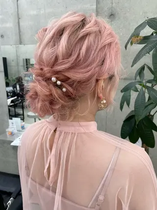 ショート LINOET  nagoya所属・手島 カミラのヘアスタイル