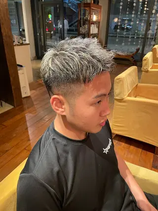 カラー メンズ suka  hair所属・タイチ メンズ専門のヘアスタイル