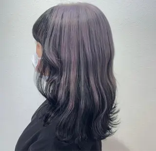 セミロング カラー 遠藤沙也加 /レイヤーカットのヘアスタイル