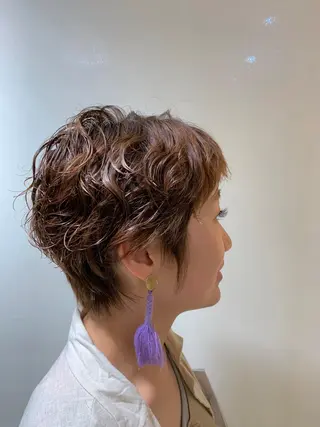 ショート 小杉輝/ショート /艶カラー✨のヘアスタイル