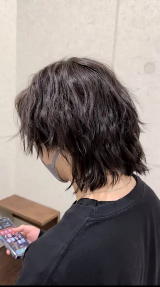 メンズ ANNDER所属・遠藤惟斗/自由が丘/ 透明感カラー/パーマのヘアスタイル