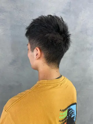 ショート 嶋田 久純のヘアスタイル