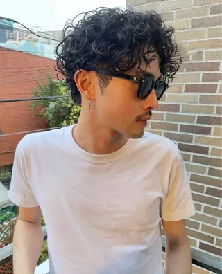 パーマ メンズ メンズヘア/パーマ KOTAROのヘアスタイル