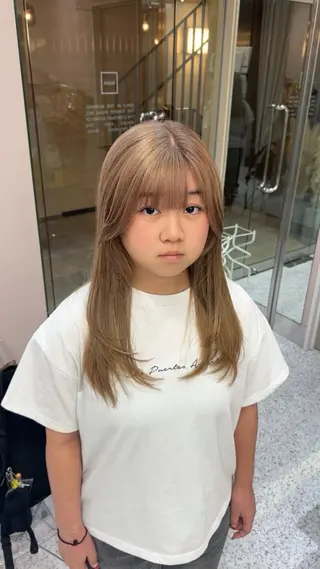 セミロング SIGMA LATTE所属・光岡 光のヘアスタイル