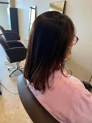 セミロング アルゴ八潮所属・Argo mikiのヘアスタイル