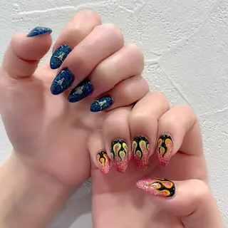 ネイル 佐藤 まりえのネイルデザイン