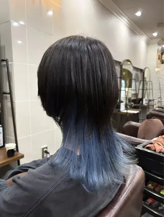 ロング カラー 🦄🩵YUNA 🩵🦄のヘアスタイル