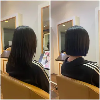 ショート HAIR en所属・撮影モデル募集‼️ 大橋菜々美のヘアスタイル