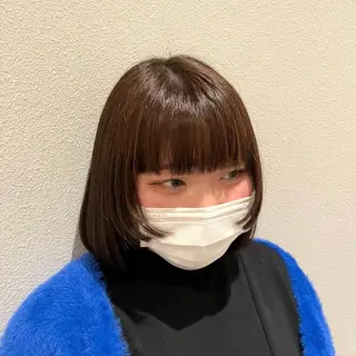 ショート フルールドソレイユ所属・♡ナナコ♡ レイヤー/艶髪のヘアスタイル