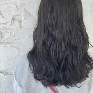 ロング カラー 【髪質改善】 夏目結以のヘアスタイル