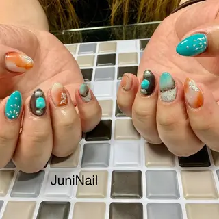 ネイル JuniNail 주니네일🇰🇷suのネイルデザイン