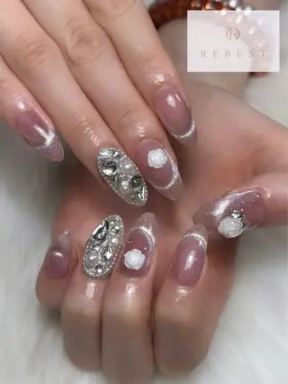 ネイル Azusa🩵 ネイル💅🏻南森町のネイルデザイン