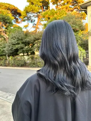 ミディアム カラー 🪼高評価🪼 💎柴崎の藤咲💎のヘアスタイル