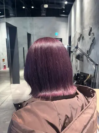 ミディアム カラー 🫧透明感カラー/ 寒色カラー/Risaのヘアスタイル