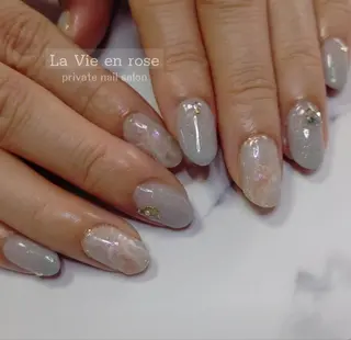 ネイル ラヴィアン ローズのネイルデザイン