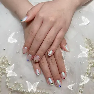 ネイル 💎CC・NaNa 韓国風ネイル🌙Cのネイルデザイン
