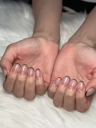 ネイル Momoka 🍑🎀のネイルデザイン