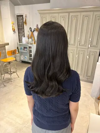 カラー FERiCIA所属・ちはな‎🤍 ヘアセット／縮毛矯正のヘアスタイル