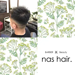 ショート メンズ nas hair.所属・奈須 康介のヘアスタイル