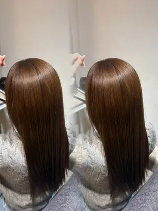 ロング 杉本 奈々美のヘアスタイル