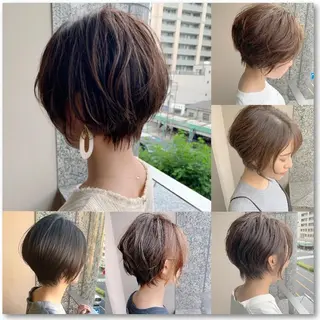 ミディアム カラー パーマ 【N°deseo】 吉祥寺のヘアスタイル