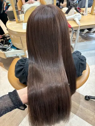 ロング カラー sakura/韓国 ガーリー/ワンホンのヘアスタイル