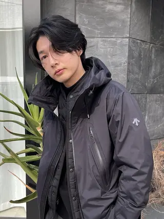 メンズ 🧸ミルクティー／ ぷつっとボブ｜ミクのヘアスタイル