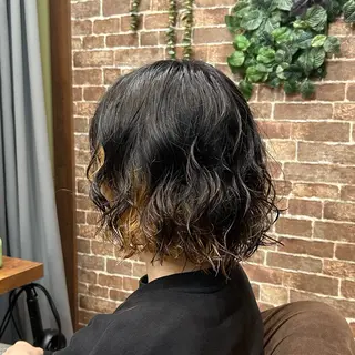 パーマ HONAMI. パーマモデル募集中のヘアスタイル