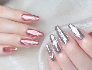 ネイル M🌷nail 長さだし専門店のネイルデザイン