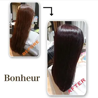 ロング カラー 奥田 千尋のヘアスタイル