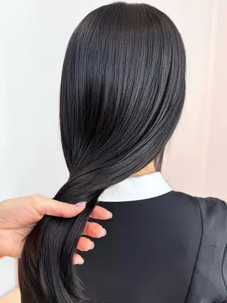 セミロング 透明感カラー/ mizukiのヘアスタイル