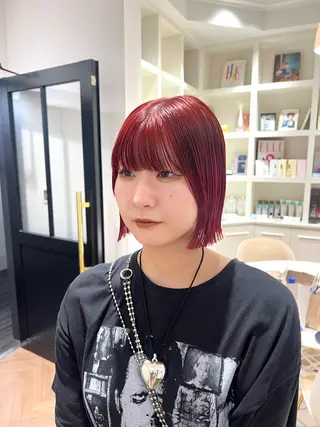 ショート カラー 似合わせ/レイヤー 💟SAEのヘアスタイル