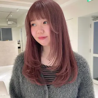 ロング haruko🎀 レイヤーカットのヘアスタイル
