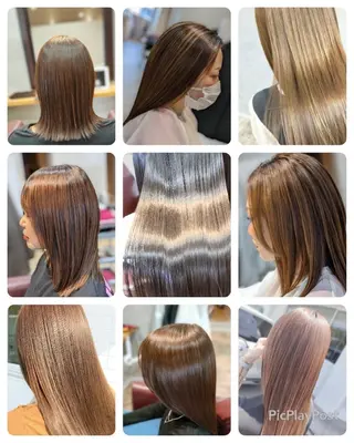 セミロング Overture所属・sumiyu☆ すみゆのヘアスタイル