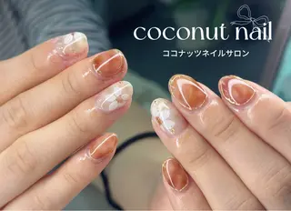 ネイル 神田 ココナッツのネイルデザイン