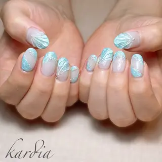 ネイル καρδιά -ｶﾙﾃﾞｨｱ-のネイルデザイン