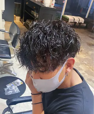 ショート バレイヤージュ職人 🔥代表YU-SHIのヘアスタイル