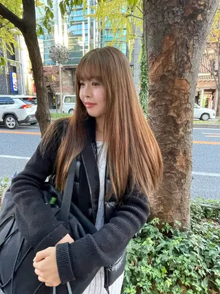 ロング カラー ミユル/ 盛れるエクステ🎀✨のヘアスタイル