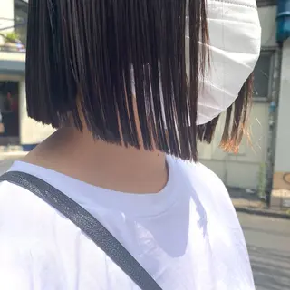 ショート nicoTOKYO 原宿所属・センターパート /メンズ/海野颯生のヘアスタイル