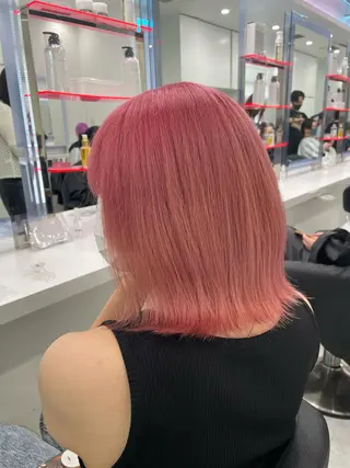 ミディアム カラー ［銀座］淡色 ラベンダー🫧大村のヘアスタイル